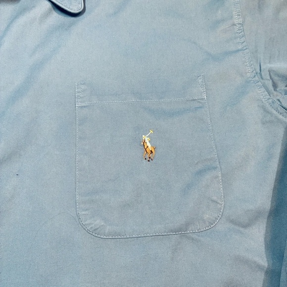 Polo Ralph Lauren Other - Polo Ralph Lauren Pajama Sleep Shirt Large Long Sleeve Blue